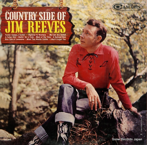 REEVES, JIM the country side of jim reeves CAL686