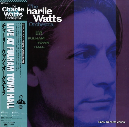 WATTS, CHARLIE live at fulham town hall 28AP3284