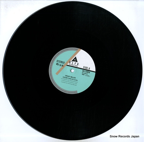 MILLER, GRANT colder than ice / red for love ALI-12024
