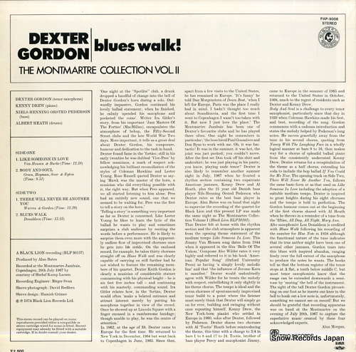 GORDON, DEXTER blues walk! PAP-9008