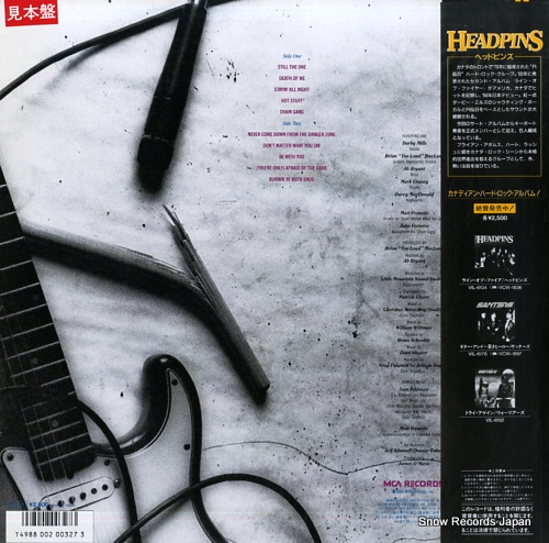 HEADPINS head over heels VIL-28002