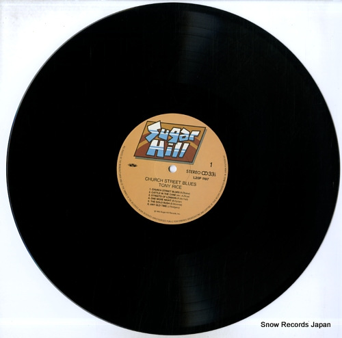 RICE, TONY church street blues L20P-1197