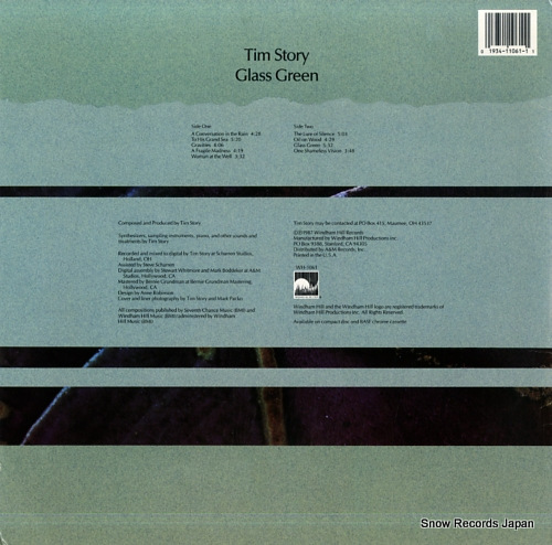 STORY, TIM glass green WH-1061