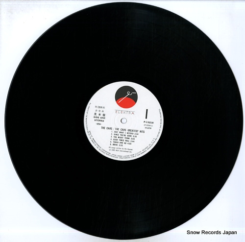CARS, THE greatest hits P-13218