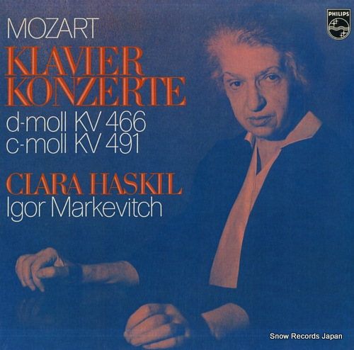HASKIL, CLARA mozart; klavier konzerte (d-moll kv 466, c-moll kv 491) 6833065