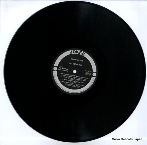 TATUM, ART history of jazz art tatum 1945 SM3117