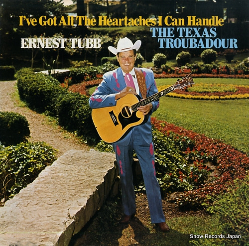 TUBB, ERNEST i've got all the heartaches i can handle / the texas troubadour MCA-341