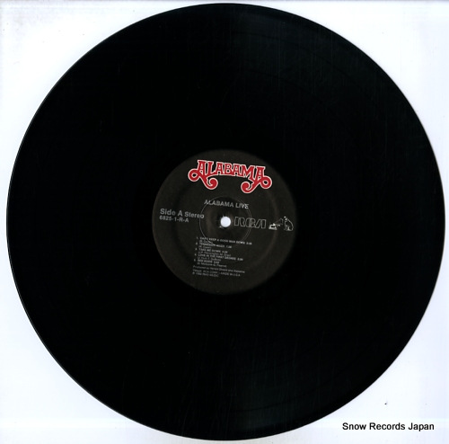 ALABAMA alabama live 6825-1-R-A - disc