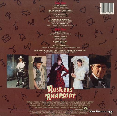 V/A music from rustlers' rhapsody and other songs 25284-1