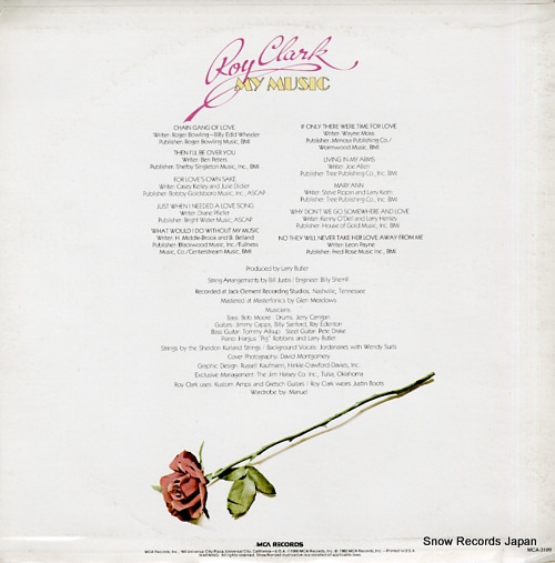 CLARK, ROY my music MCA-3189