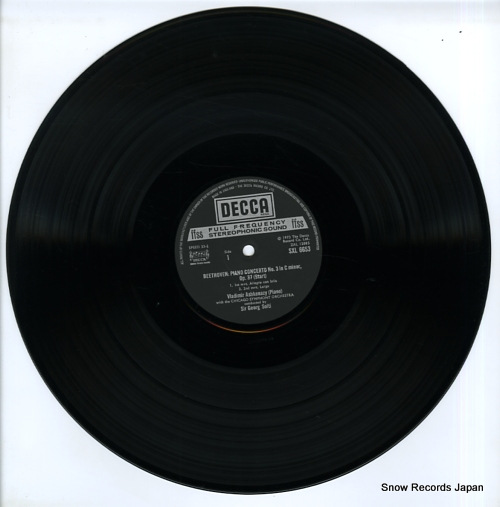 ASHKENAZY, VLADIMIR beethoven; piano concerto no.3 SXL6653