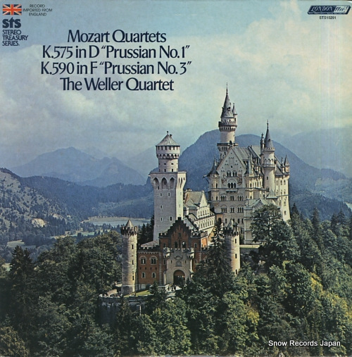 WELLER QUARTET, THE mozart; quartets k.575 in d 