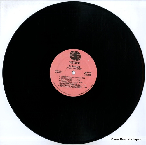 ALABAMA pride of dixie SN7132/SRI-101 - disc