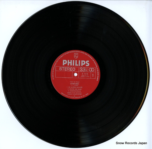 SUITNER, OTMAR suppe; overtures X-7576