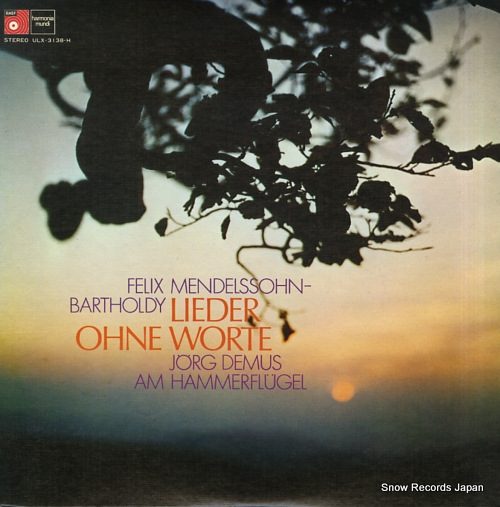 DEMUS, JORG mendelssohn; lieder ohne worte ULX-3138-H