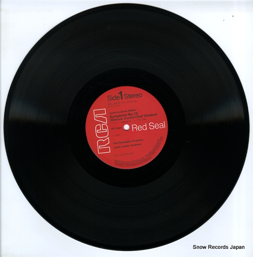 LEVINE, JAMES levine conducts mahler symphony no.10 (deryck cooke final version) RCL-8036