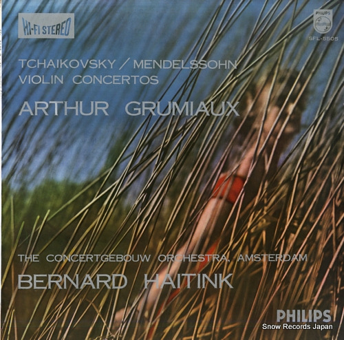 GRUMIAUX, ARTHUR tchaikovsky / mendelssohn; violin concertos SFL-5505