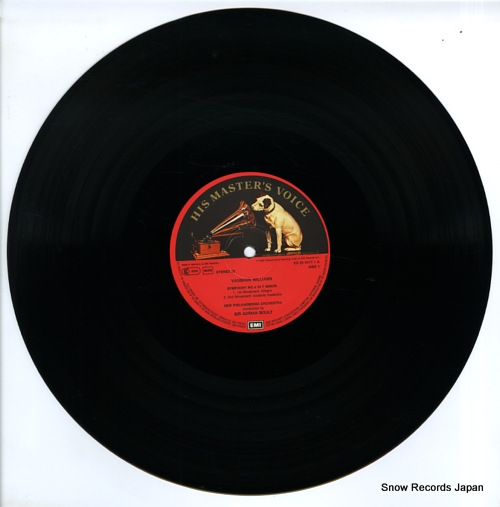 BOULT, SIR ADRIAN vaughan williams; symphony no.4 ED2904171