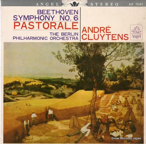 CLUYTENS, ANDRE beethoven; symphony no.6 in f major, op.68 
