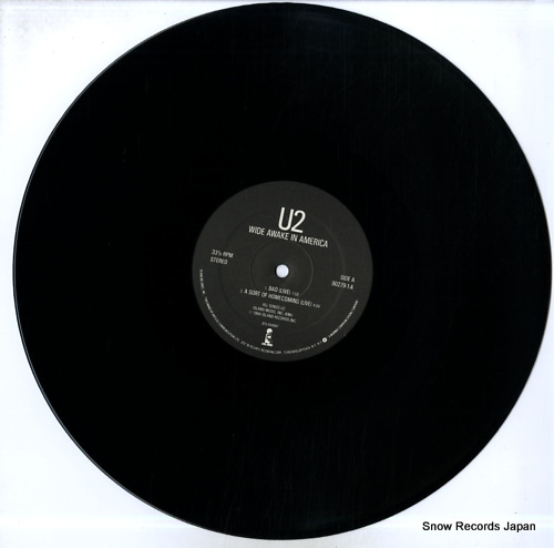 U2 wide awake in america 90279-1