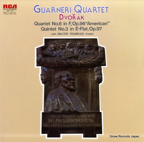 GUARNERI QUARTET dvorak; quartet no.6 in f, op.96 