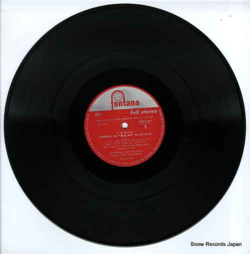 KONWITSCHNY, FRANZ beethoven; symphony no.3 in e-flat major, op.55 