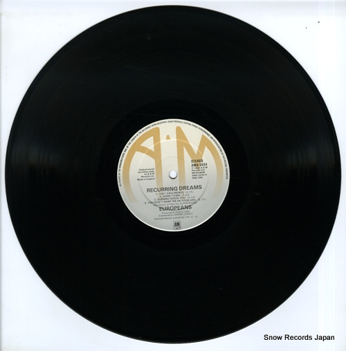 EUROPEANS recurring dreams AMA5034 - disc