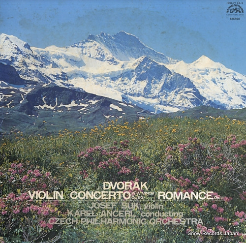 ANCERL, KAREL dvorak; concerto in a minor for violin and orchestra, op.53 OQ-7133-S