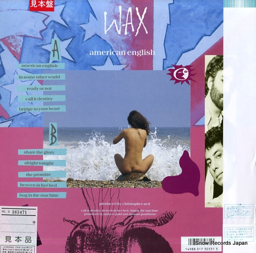 WAX american english RPL-8383