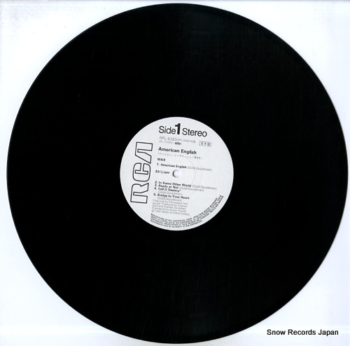 WAX american english RPL-8383