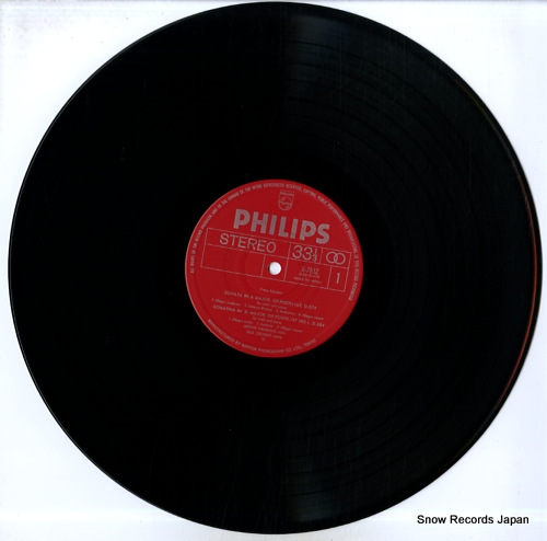 GRUMIAUX, ARTHUR schubert; duo, op.162, sonatines, op.137 nos.1,2,&3 for violin and piano X-7812