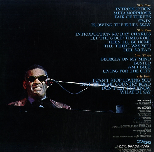 CHARLES, RAY live in japan GSW535