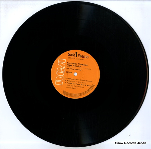 LOS INDIOS TABAJARAS los indios tabajaras plays classics SRA-9179