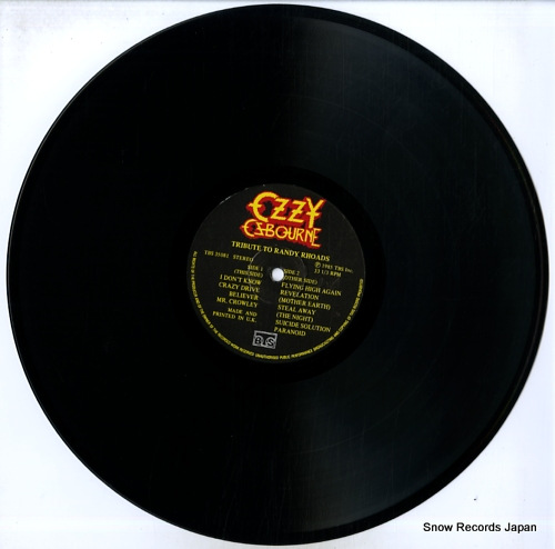 OSBOURNE, OZZY tribute to randy rhoads TBS35081