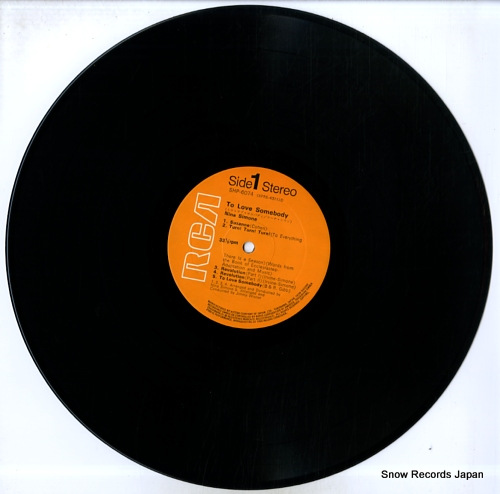 SIMONE, NINA to love somebody SHP-6074