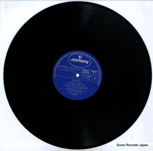 BLEY, PAUL paul bley SM-7268(M)
