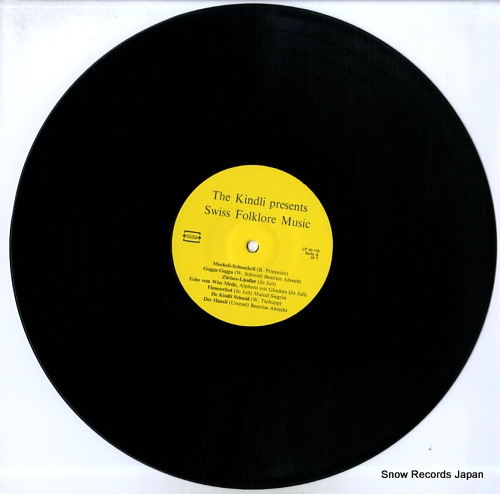 SCHMID BROTHERS' SHOW BAND, THE the kindli presents swiss folklore music LP30-178