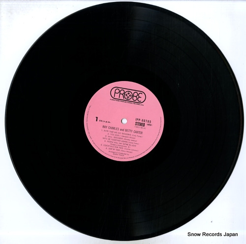 CHARLES, RAY / BETTY CARTER ray charles and betty carter IPP-80785