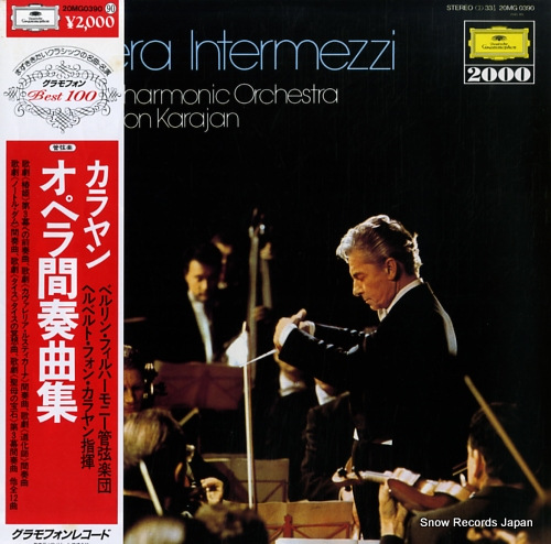 KARAJAN, HERBERT VON opera intermezzi 20MG0390