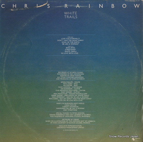 RAINBOW, CHRIS white trails EMC3305
