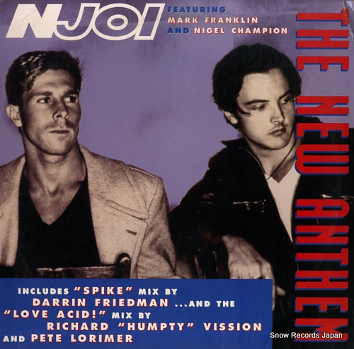 NJOI the new anthem LUS032 - front cover