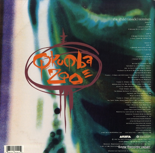 QKUMBA ZOO the child (inside) (remixes) 07822-13252-1 - back cover