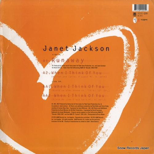 JACKSON, JANET runaway 581209-1