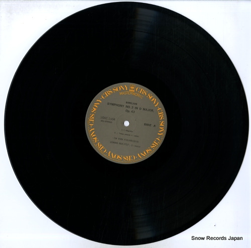 BERNSTEIN, LEONARD sibelius; symphony no.2 in d major, op.43 20AC1504