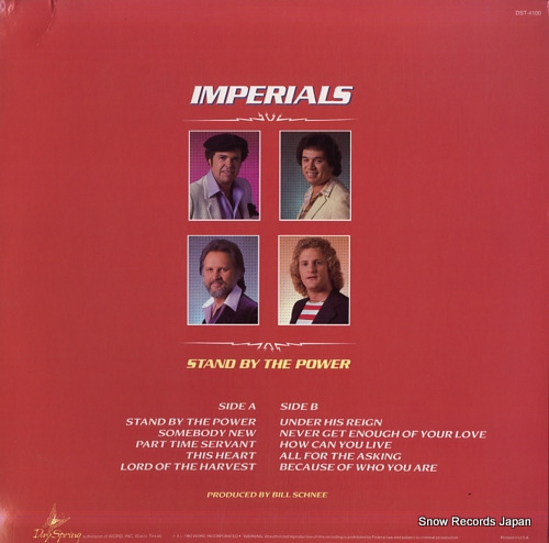IMPERIALS stand by the power DST-4100