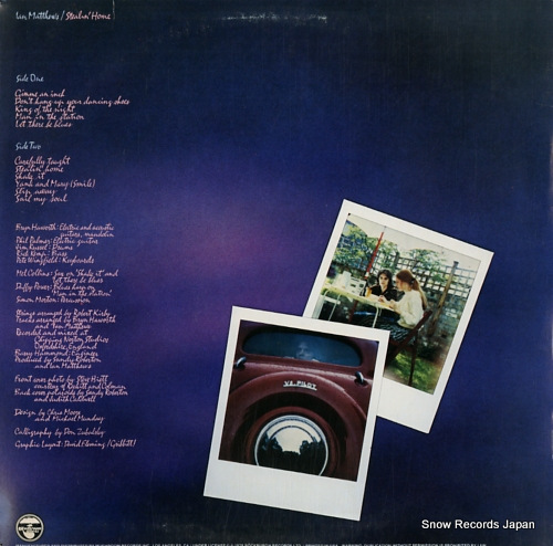 MATTHEW, IAIN stealin' home MRS-5012 - back cover