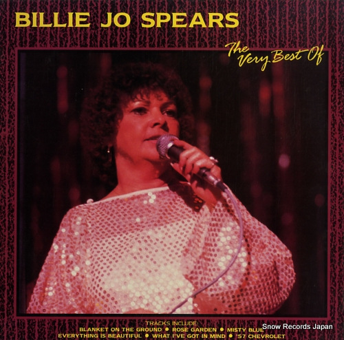 SPEARS, BILLIE JO the very best of CST010 - front cover