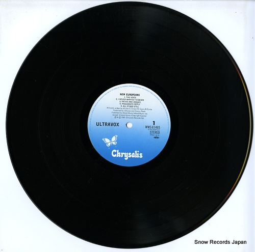ULTRAVOX new europeans WWS-81465