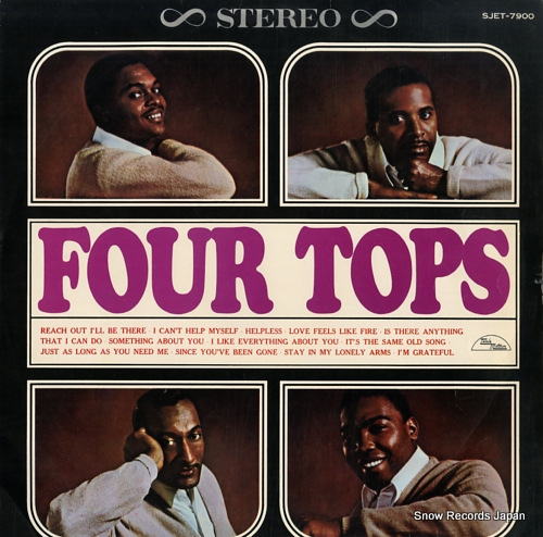 FOUR TOPS, THE second album SJET-7900