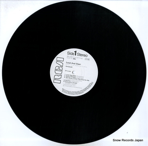 AUTOGRAPH loud and clear RPL-8374
